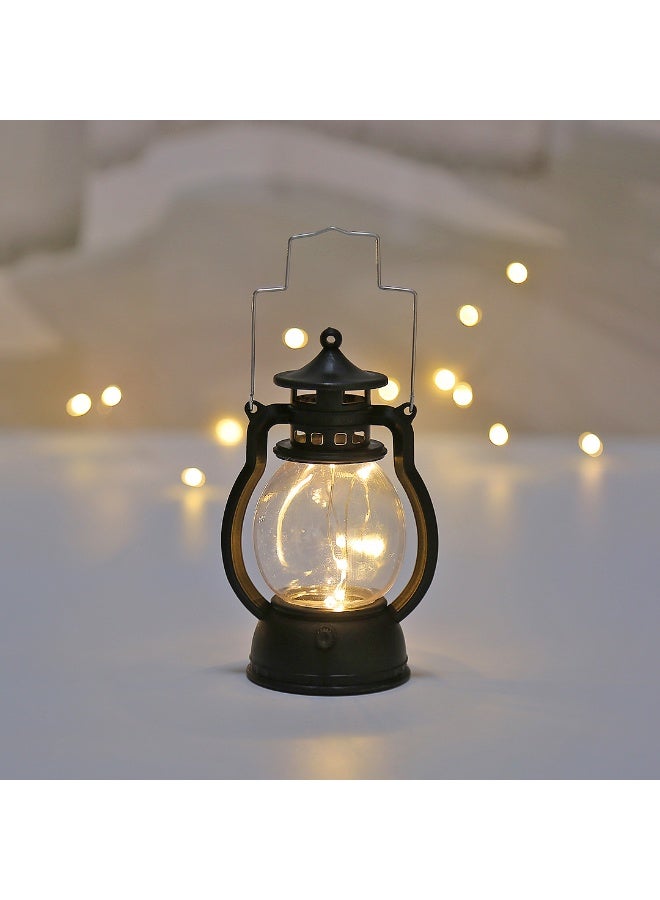 فوانيس رمضان، أضواء زينة رمضان، فوانيس LED بتصميم فارغ عتيق لتزيين طاولة عيد رمضان - Image 1
